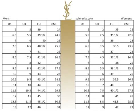 ysl rubber shoes|ysl shoes size chart.